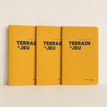 Refuges N°2 Jaune Mirabelle - Pack de 3 Carnets en édition Limitée - Image 1